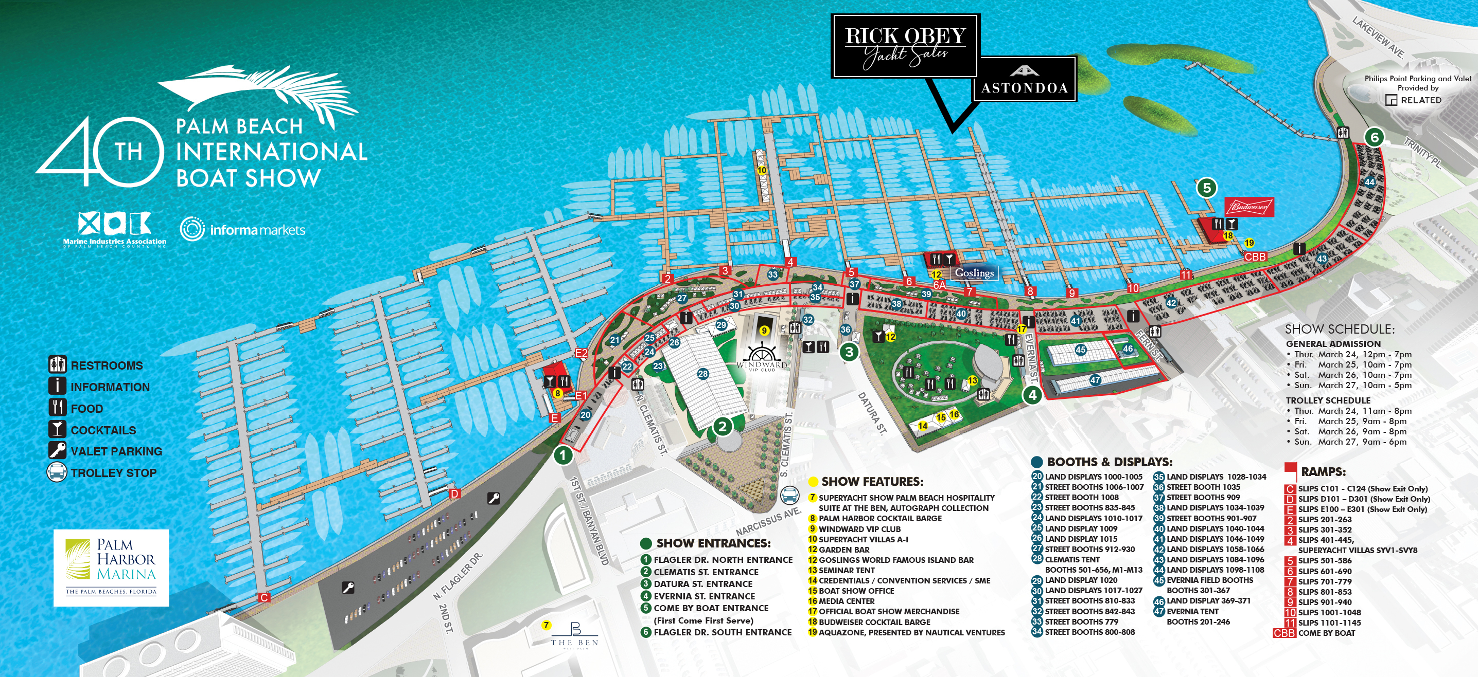 Palm Beach 2022 main map